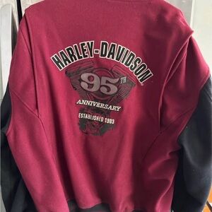 Harley-Davidson Embroidered Eagle Patch Jacket